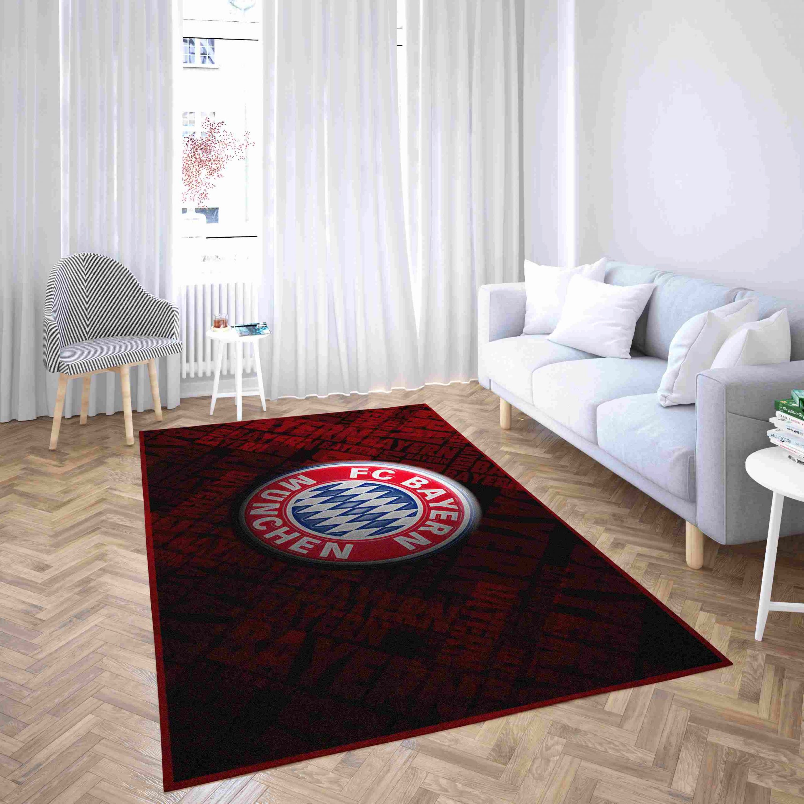 Bayern Munich Club Football Carpet Living Room Rugs