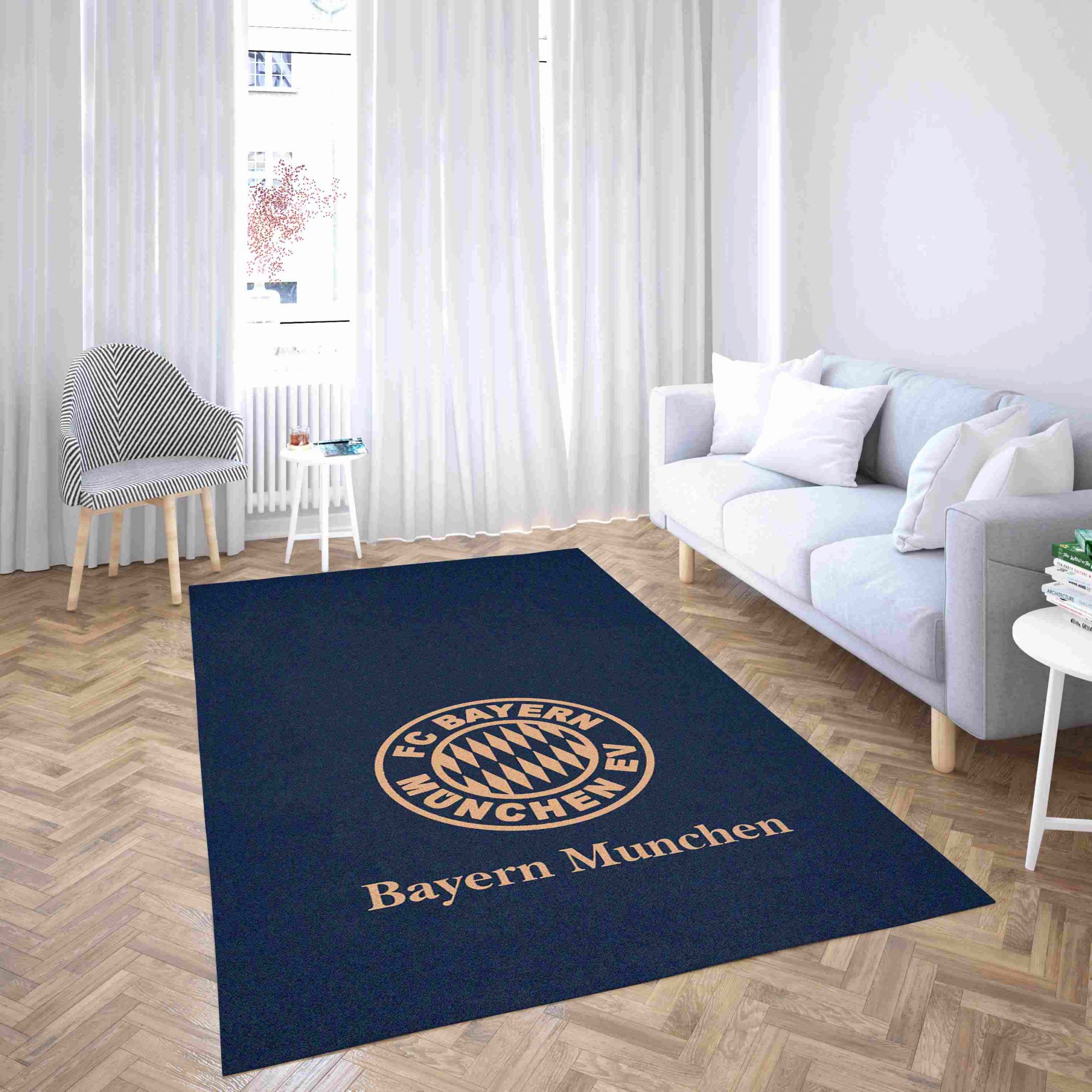 Bayern Munich Soccer Beautiful Design Carpet Living Room Rugs