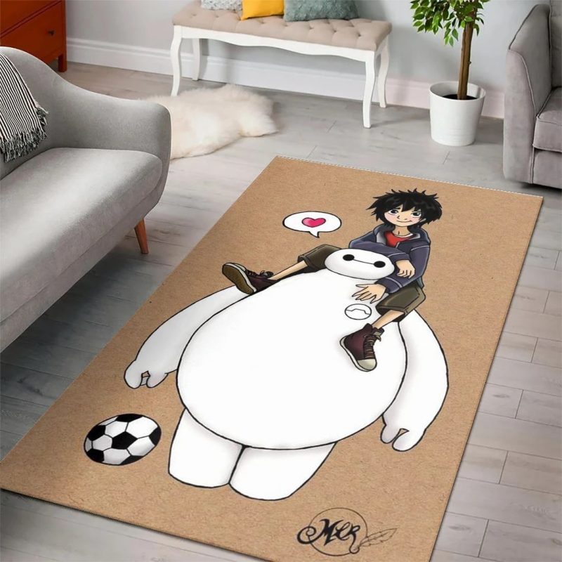 Baymax big hero 6 disney movies rugs living room carpet