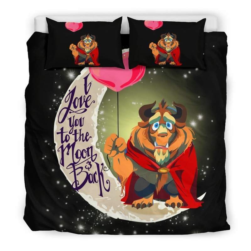 Beauty And The Beast Duvet Cover and Pillowcase Set Bedding Set 47