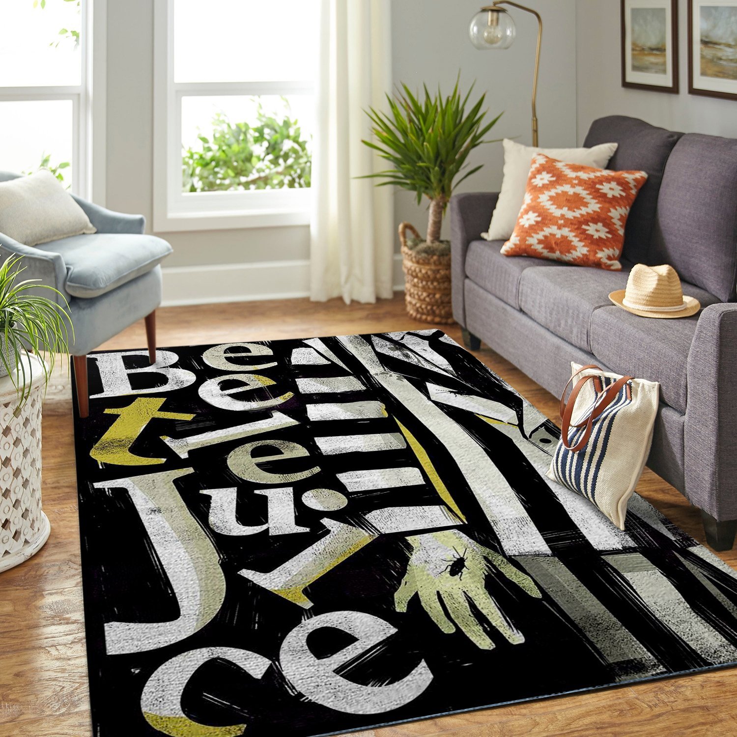 Beetlejuice Area Limited Edition Rug Carpet Moive Floor Decor