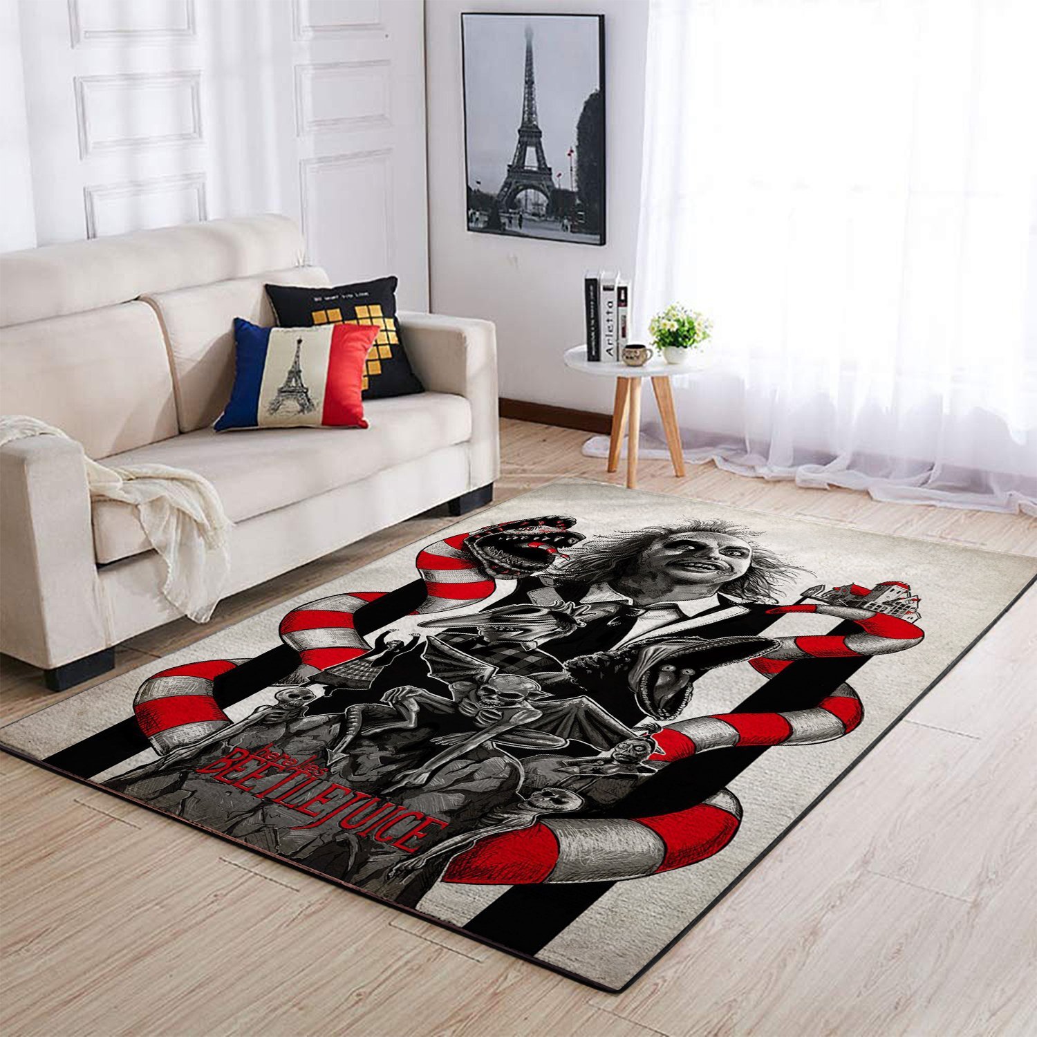 Beetlejuice Area Limited Edition Rug Carpet Movie Floor Decor