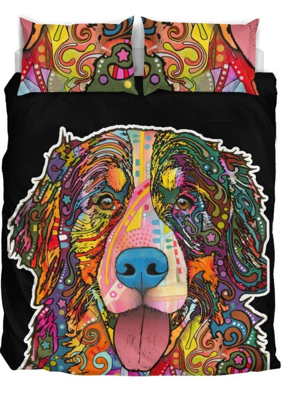 Bernese Moutain 2 Duvet Cover and Pillowcase Set Bedding Set