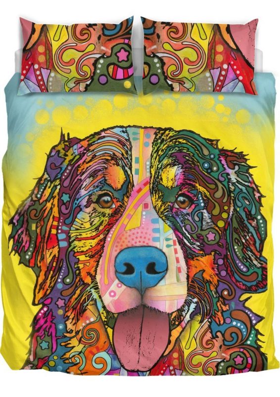 Bernese Moutain 3 Duvet Cover and Pillowcase Set Bedding Set