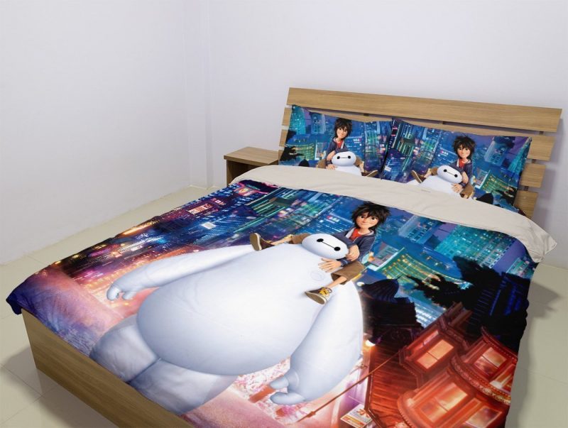 Big Hero 6 Duvet Cover and Pillowcase Set Bedding Set 79