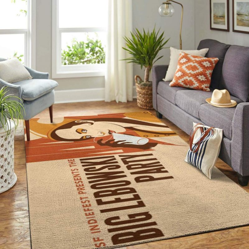 Big Lebowski Area Limited Edition Rug Carpet Movie Floor Decor