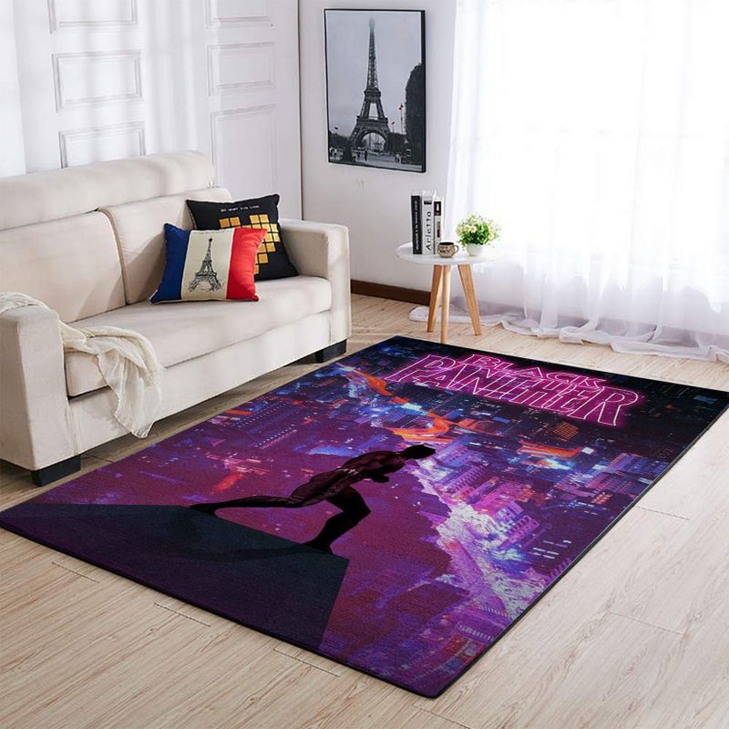 Black Panther Living Room Rugs Carpet 3