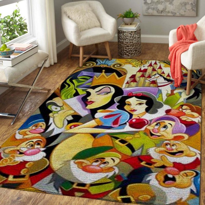 Blancanieves Disney Living Room Rugs Carpet 1