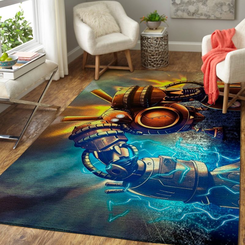 Blitzcrank League Of Legends Game Living Room Rug Carpet