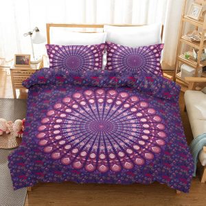 Bohemia Style Duvet Cover and Pillowcase Set Bedding Set