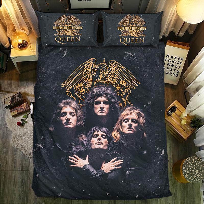 Bohemian Rhapsody Duvet Cover and Pillowcase Set Bedding Set