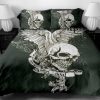 Bohemian Skull Save Your Soul Duvet Cover and Pillowcase Set Bedding Set 397