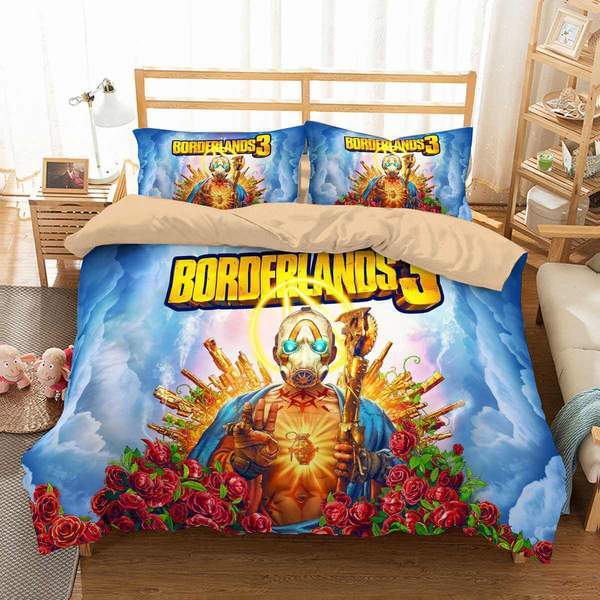 Borderlands 3 Duvet Cover and Pillowcase Set Bedding Set 279