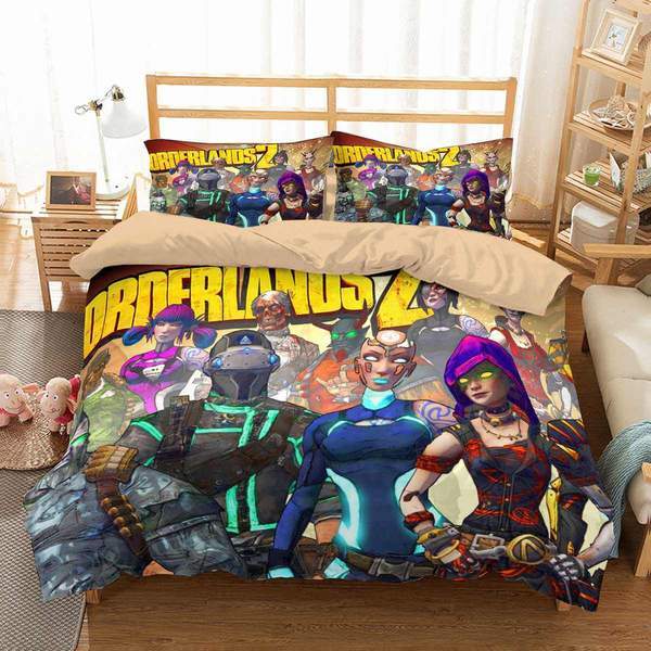 Borderlands Duvet Cover and Pillowcase Set Bedding Set 291