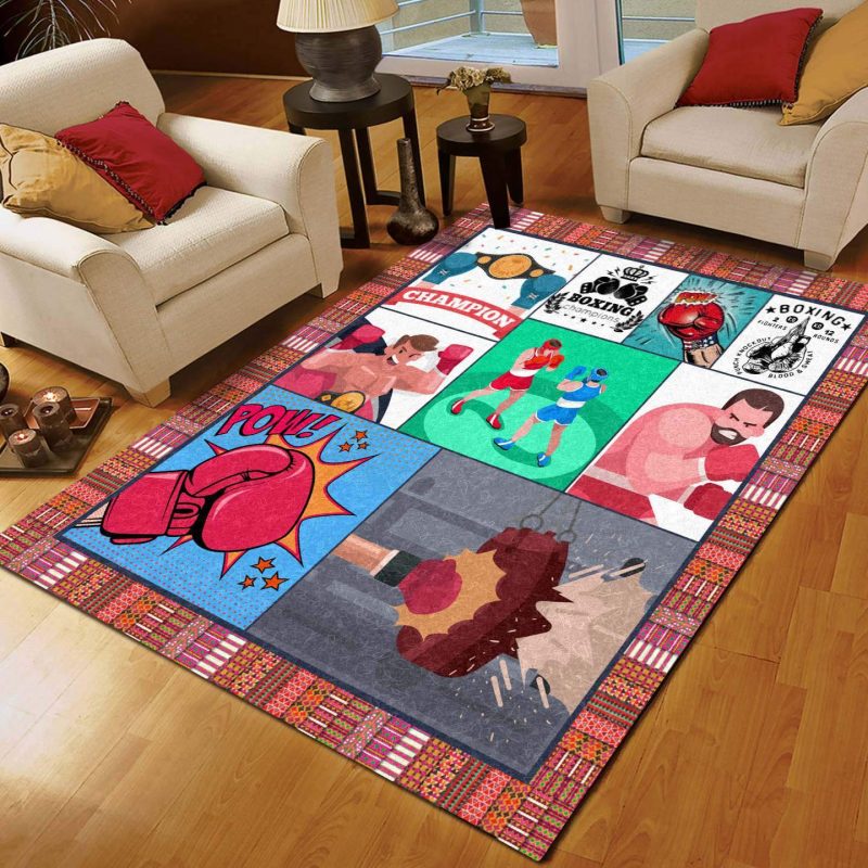 Boxing Limited Edition Rug Carpet 4