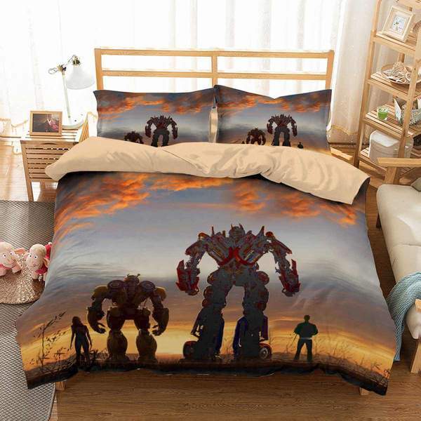 Bumblebee 4 Duvet Cover and Pillowcase Set Bedding Set