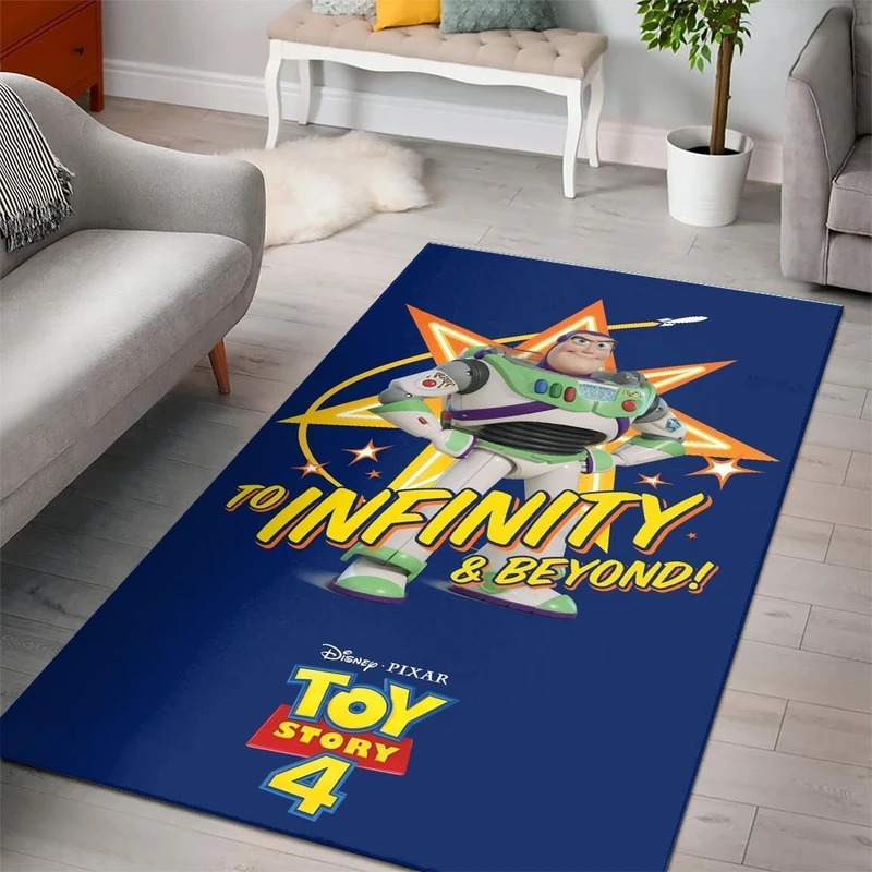 Buzz lightyear toystory woody disney movies areacarpet living room rugs