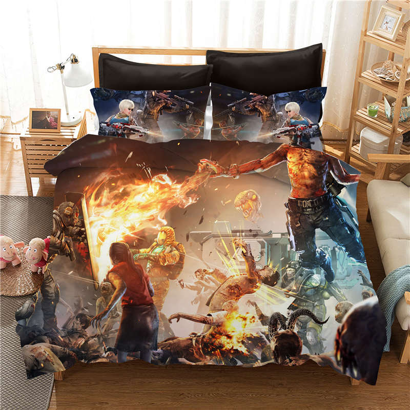 Call Of Duty 2 Duvet Cover and Pillowcase Set Bedding Set