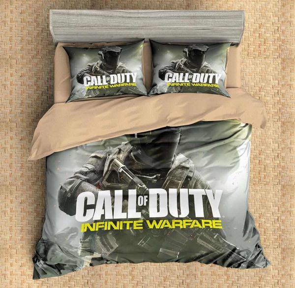 Call Of Duty Infinite Warfare Duvet Cover and Pillowcase Set Bedding Set