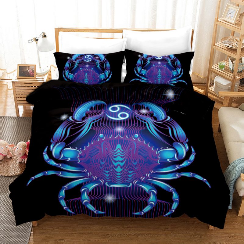 Cancer Duvet Cover and Pillowcase Set Bedding Set