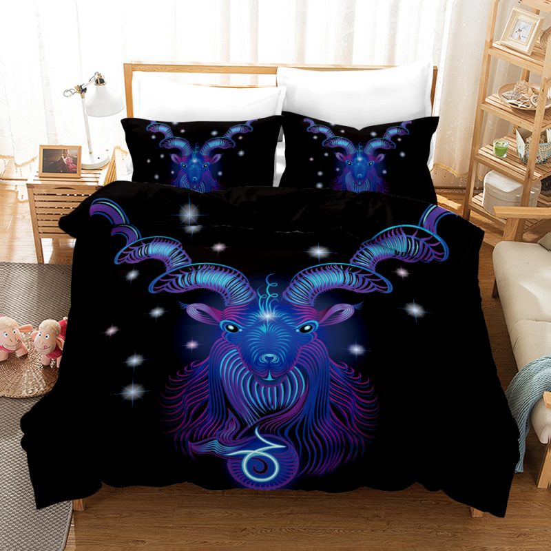 Capricorn Duvet Cover and Pillowcase Set Bedding Set