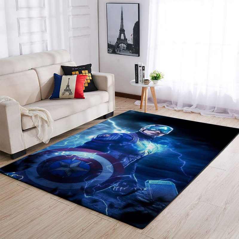 Captain America Avengers Living Room Rugs Carpet 2