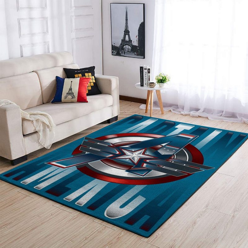 Captain America Avengers Living Room Rugs Carpet 5