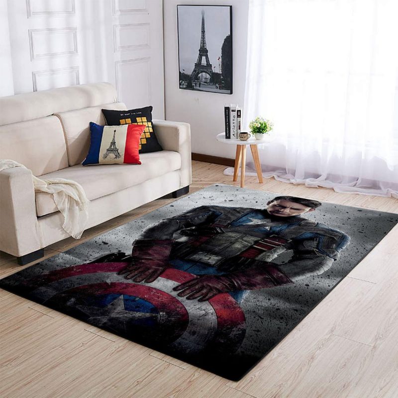 Captain America Avengers Living Room Rugs Carpet 8