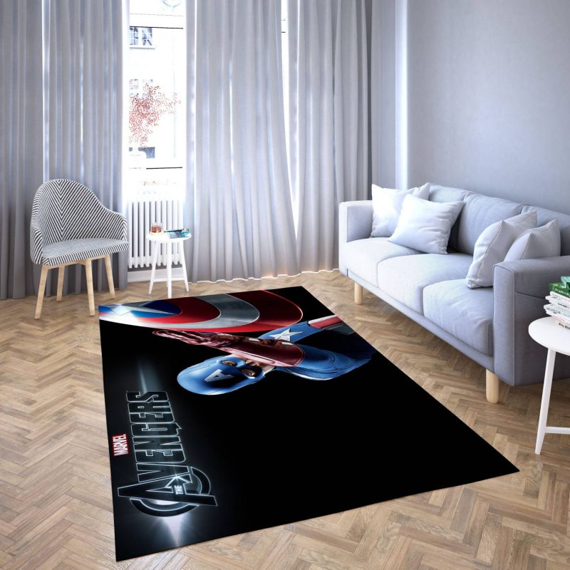 Captain Marvel Avengers Carpet Living Room Rugs 20