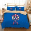 Captain Marvel Duvet Cover and Pillowcase Set Bedding Set 798