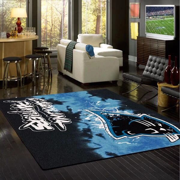 Carolina Panthers Deandanecerse Carpet Living Room Rugs