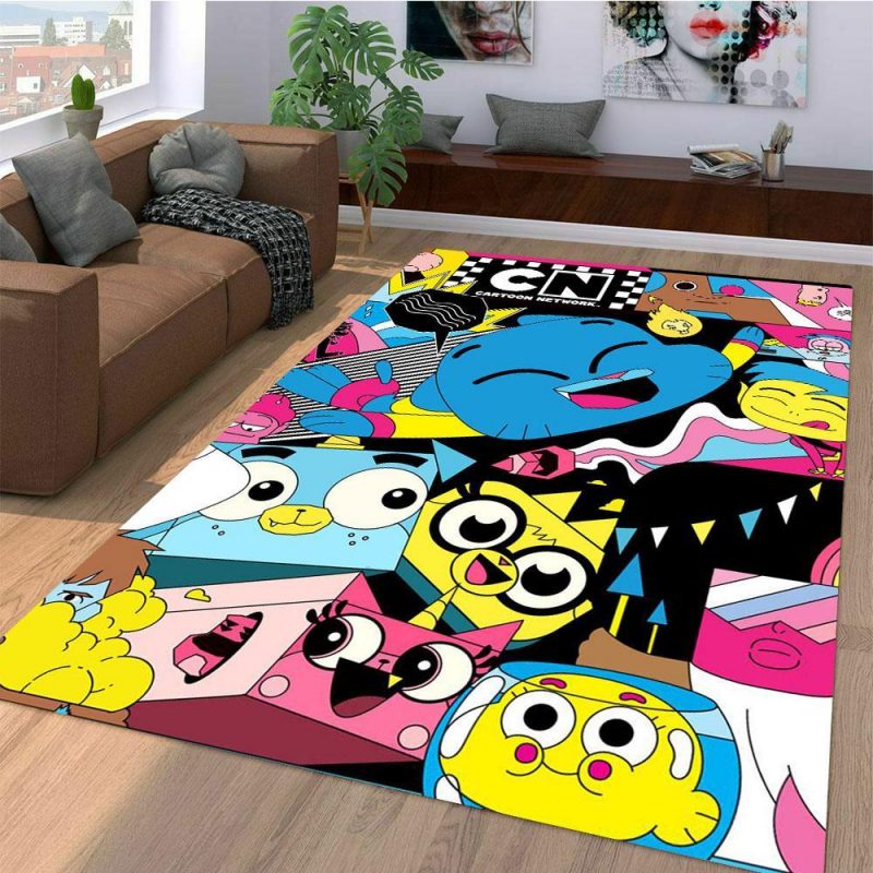 Cartoon Network Pop Art Character Area Limited Edition Rug Carpets Living Room Carpet