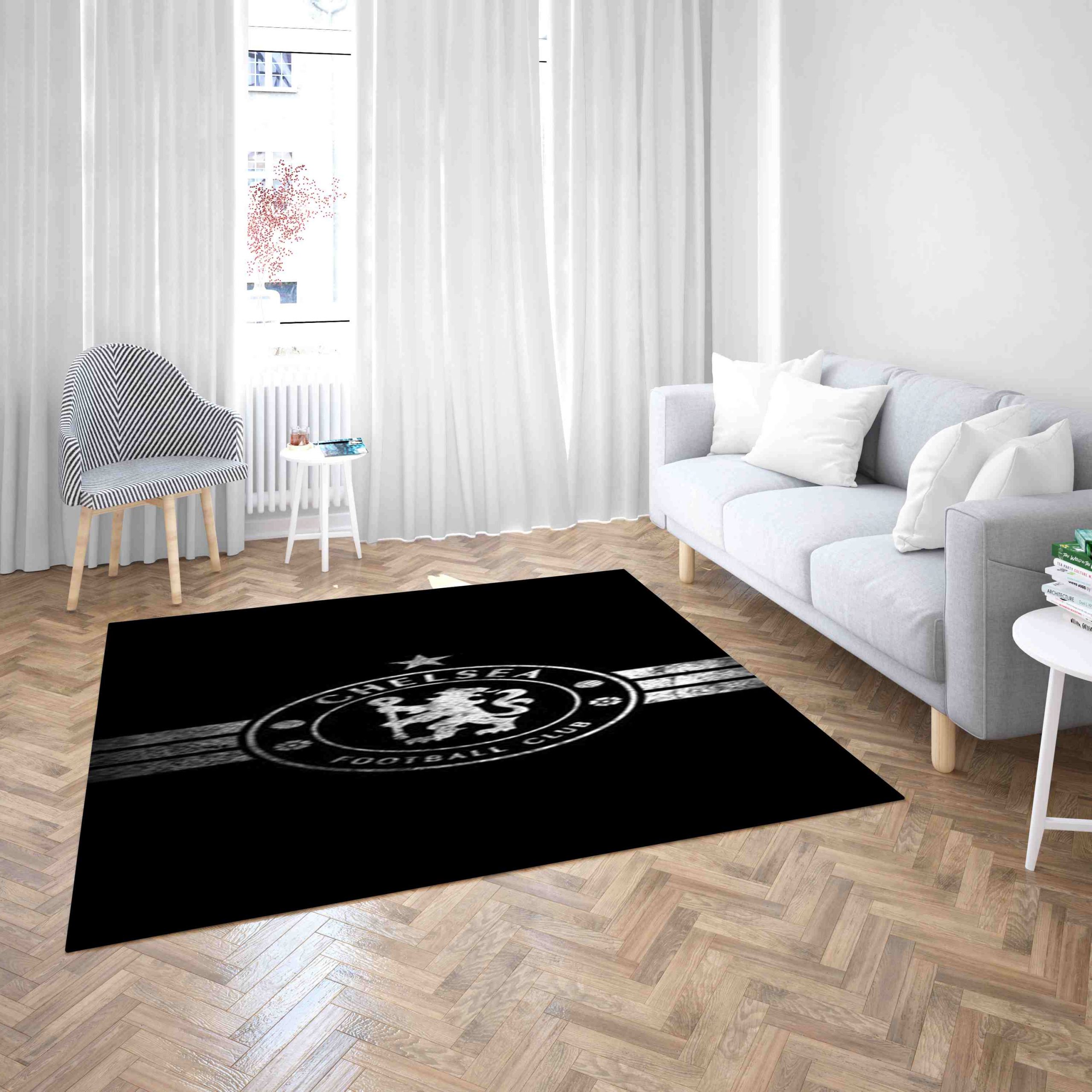 Chelsea Football Club Beautiful Design Carpet Living Room Rugs