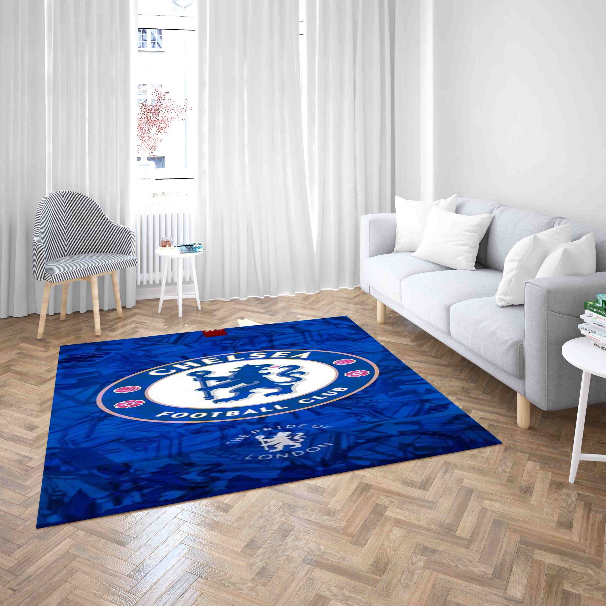 Chelsea Football Club Carpet Living Room Rugs