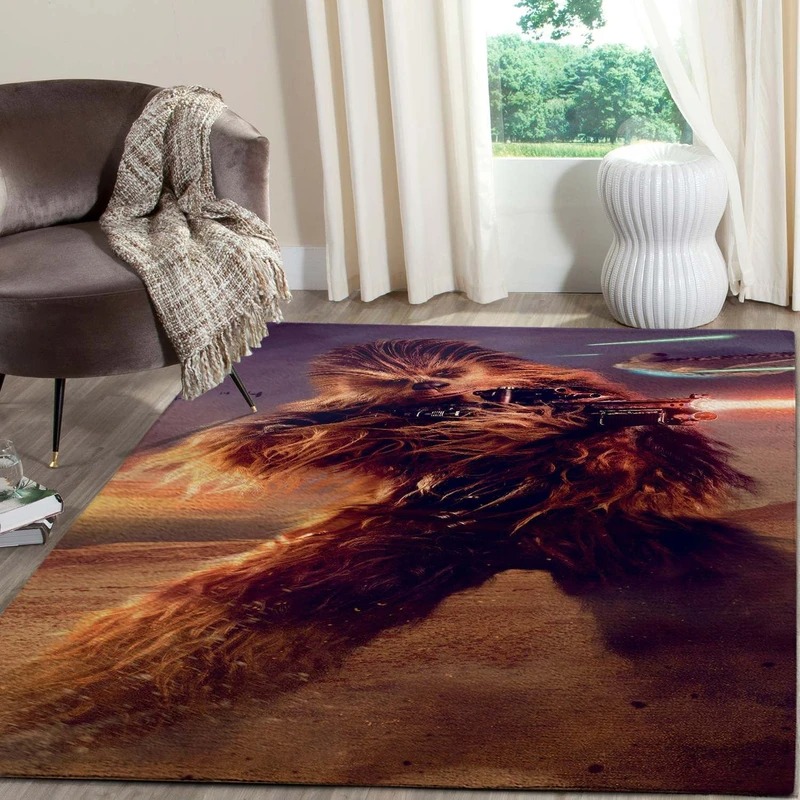 Chewbacca star wars movies carpet living room rugs