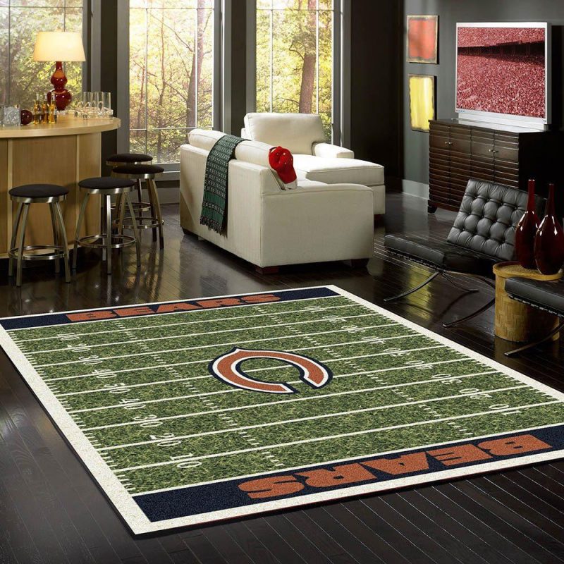 Chicago Bears Nfl Carpet Living Room Rugs