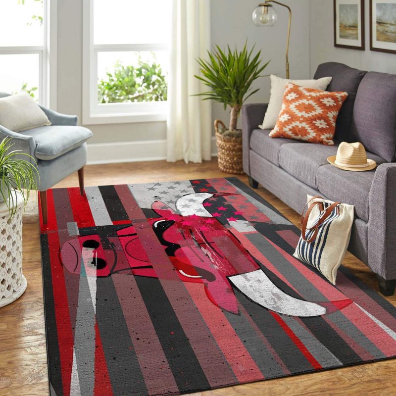 Chicago Bulls Area Limited Edition Rug Carpet Basketball Floor Decor