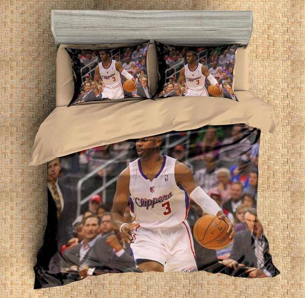 Chris Paul Duvet Cover and Pillowcase Set Bedding Set