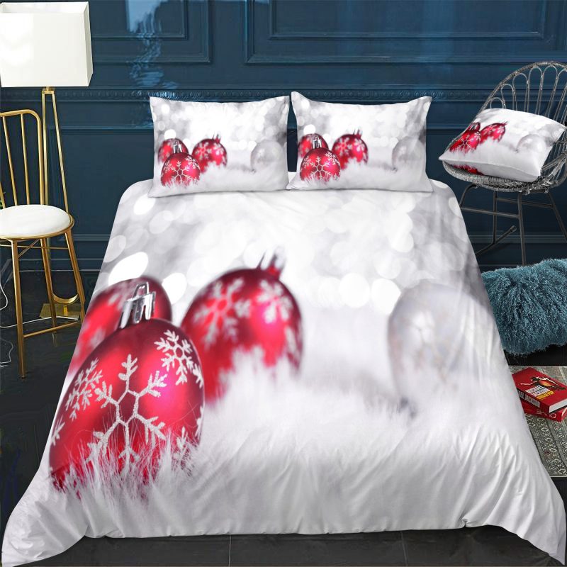 Christmas 9528625 Duvet Cover and Pillowcase Set Bedding Set