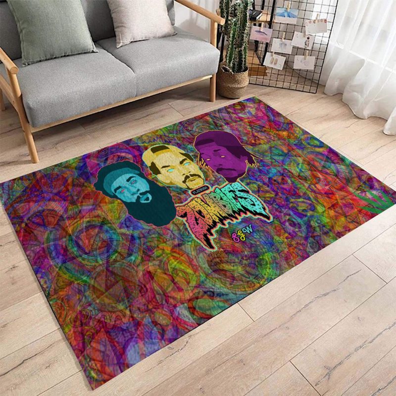 Christmas Gift Flatbush Zombies Area Limited Edition Rug Carpet Floor Decor