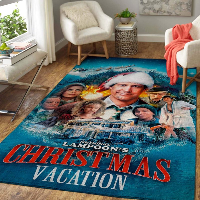 Christmas Gift National Lampoonâ€™S Christmas Vacation Area Limited Edition Rug Carpet Movie Home Decor Homebeautyus