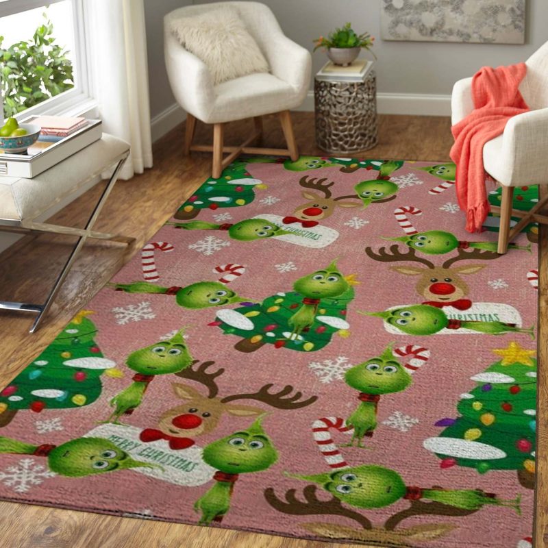 Christmas The Grinch Living Room Rugs Carpet 2