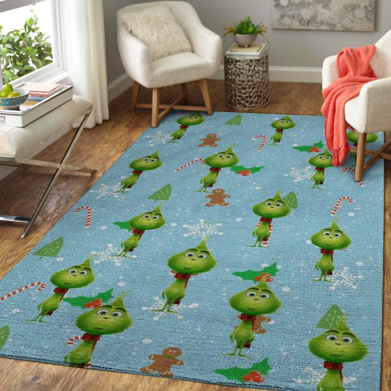 Christmas The Grinch Living Room Rugs Carpet