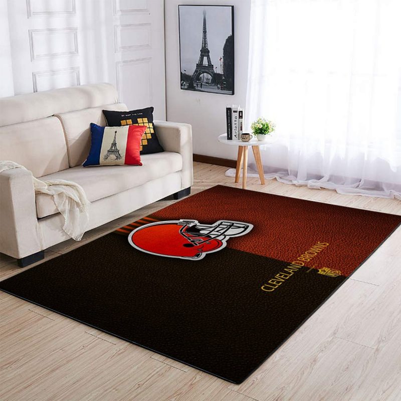 Cleveland Browns Area Limited Edition Rug Carpet Nfl Football Floor Decor 2