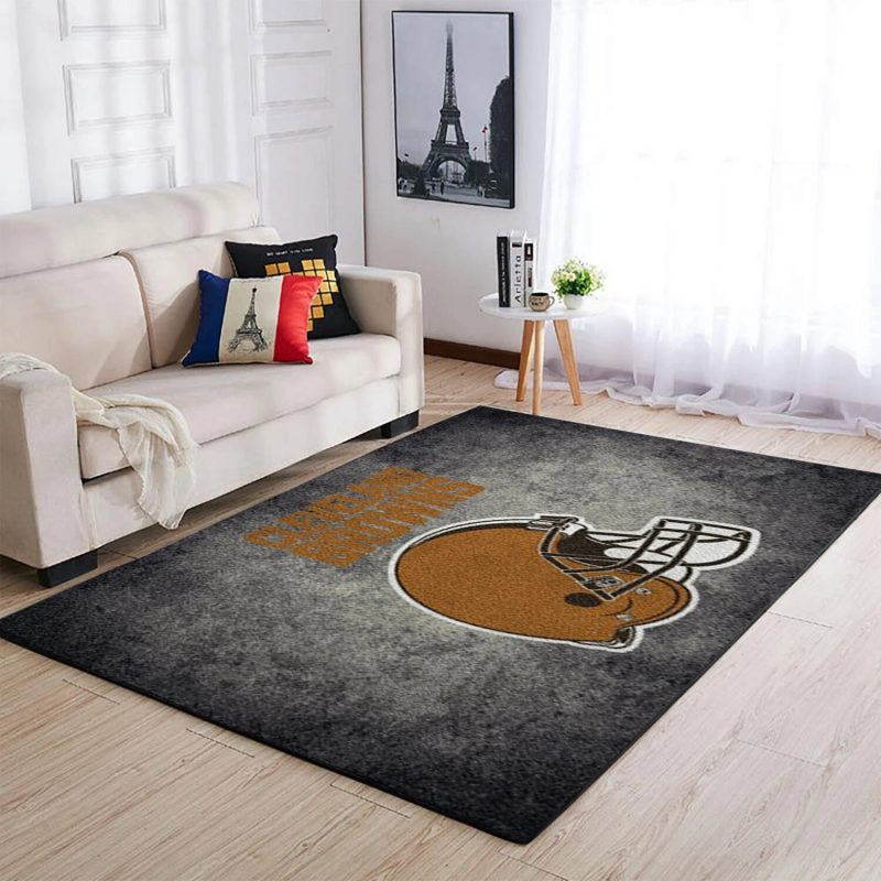 Cleveland Browns Carpet Living Room Rugs 1