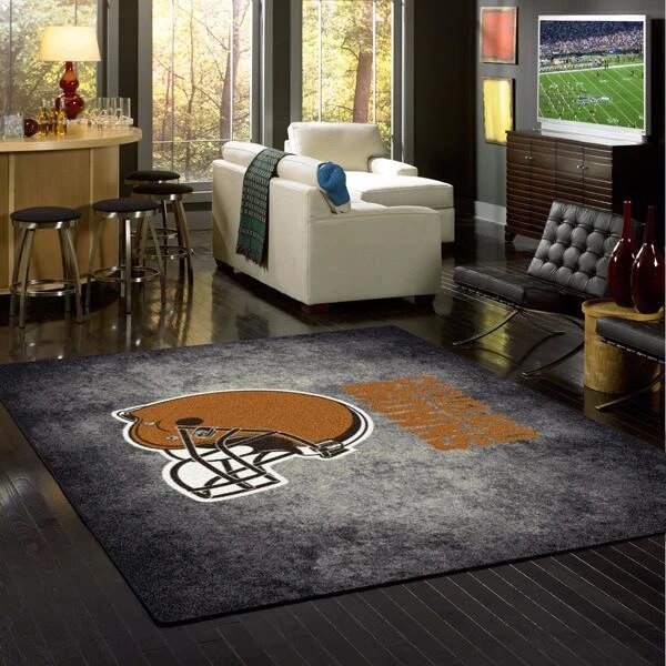 Cleveland Browns Carpet Living Room Rugs