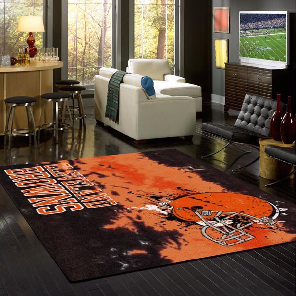 Cleveland Browns Deandanecerse Carpet Living Room Rugs