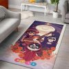 Coco day of the dead disney movies rugs living room carpet