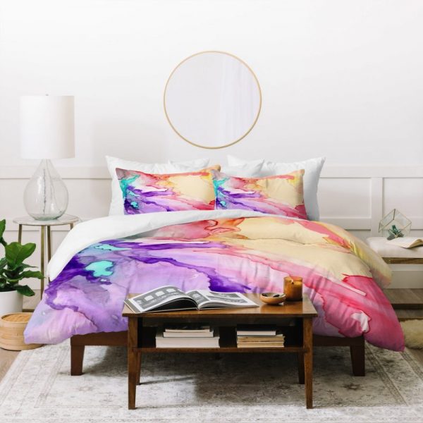 Color My World Duvet Cover and Pillowcase Set Bedding Set