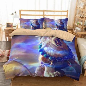 Colorful Lion Duvet Cover and Pillowcase Set Bedding Set